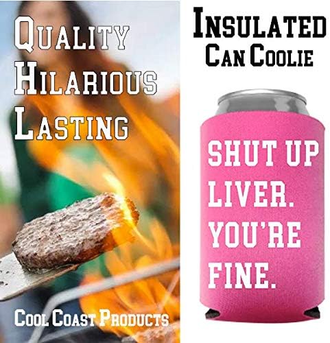 Cool Coast Ürünleri / Kapa Çeneni Karaciğer İyisin / Komik Kutu Kılıfı Yenilik Coolie / Zanaat Bira Fabrikası Gag