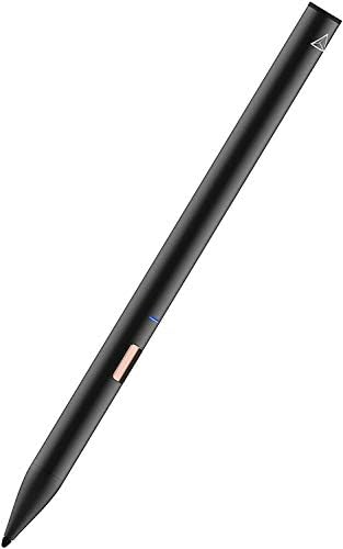 Adonit Not NC (Siyah) Stylus Kalem iPad Yazma/Çizim için Avuç İçi Reddi, Aktif Kalem ile Uyumlu iPad Hava 4/3rd gen,