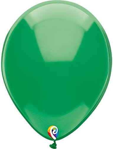 Funsational 12 Kristal Yeşil Lateks Parti Balonları