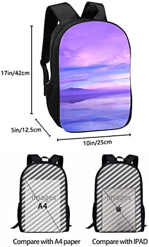 SRYLCL Çok fonksiyonlu Sırt Çantaları 3D Baskı 17 İnç laptop çantası Gizli Sakli Konusmalar Erkekler Kadınlar için