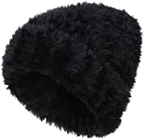 Coucoland Bere Şapka Kadınlar için-Kış Kürklü Şapka Yumuşak Sıcak Bayanlar Kap Kış Aksesuarları