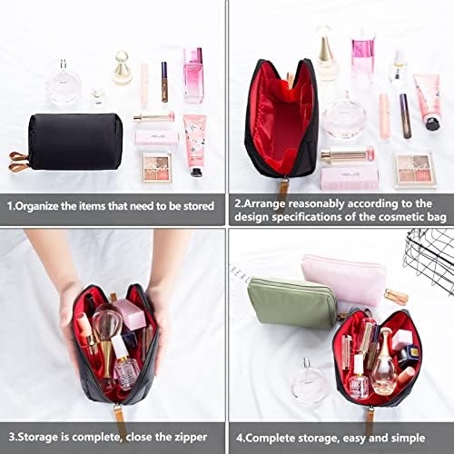 LtyTz Kozmetik güzellik çantası Çanta Seyahat Kullanışlı Makyaj Çantası Kadın Kızlar için (Lacivert)