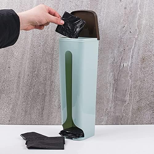 Efınıto Plastik Çöp Torbaları Depolama Dağıtıcı Kendinden Yapışkanlı Mutfak Ev-Nordic Mavi