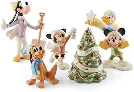 Lenox Disney 100. Yıl Dönümü Figürleri, 5'li Set, 1,57, Çoklu, 5 5