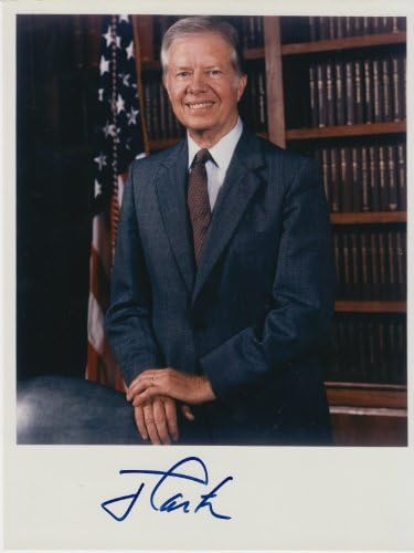 Jimmy Carter İmzalı 8X10 Fotoğraf