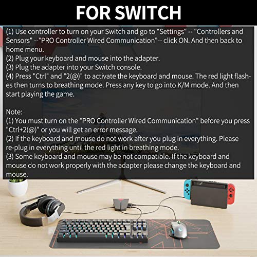 IFYOO KMAX2 Oyun Konsolu Klavye ve fare adaptörü Dönüştürücü PS4 / Xbox One / Anahtarı ile Uyumlu Fortnitee / PUBG