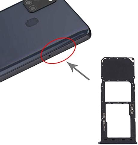 SIM Kart Tutucu SIM Kart Tepsi + Mikro SD Kart Tepsi Samsung Galaxy A21s (Renk: Siyah)