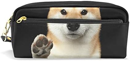 Benim Günlük Sevimli Shiba Inu Köpek Kalem Kutusu Kalem Çantası Kılıfı bozuk para cüzdanı Kozmetik Makyaj Çantası