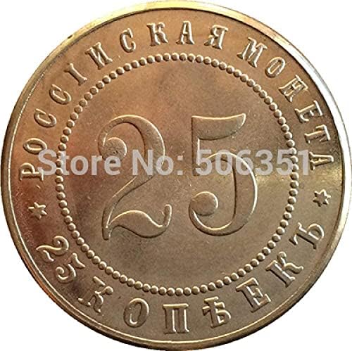 Rus Nikel Paraları 1911 25 kopek Kopya COPYSouvenir Yenilik Sikke Sikke Hediye