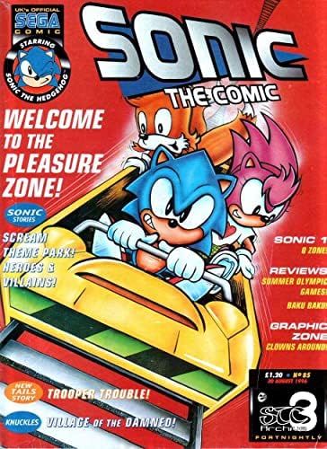 Çizgi roman Sonic 85 FN; Filo Kalitesinde çizgi roman / Kirpi