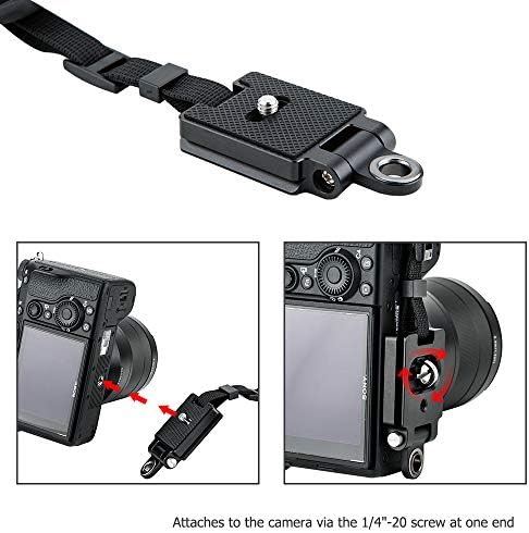 JJC Deluxe Aynasız Fotoğraf Makinesi El Kavrama Kayışı Sony A7IV A7III II A7 A1 A7C A7RV IV A7RIII II A7R A7SIII