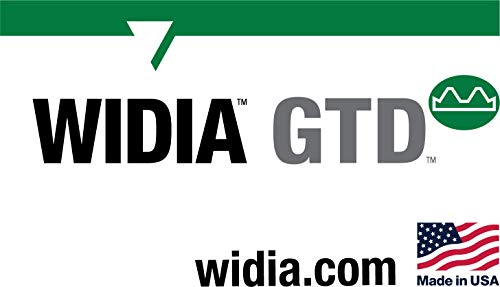 WIDIA GTD GT305108 Zafer GT30 HP Musluk, Yarı Alt Pah, Sağ Kesim, 5 Flüt, M24 X 3, HSS-E-PM, TıCN Kaplama
