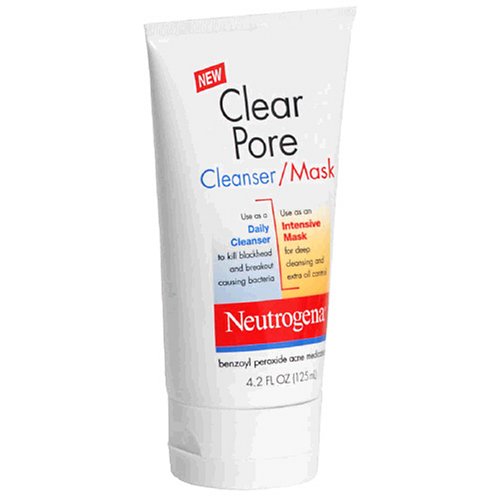 Neutrogena Clear Gözenek Temizleyici / Maske, 4,2 Sıvı Ons (125 ml)