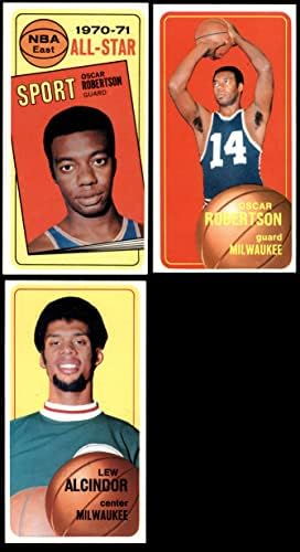 1970-71 Topps Milwaukee Bucks Takım Seti Milwaukee Bucks (Set) NM Bucks