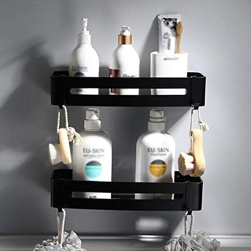 erddcbb Banyo Mutfak kutu konteyner Duvara Monte Depolama Organizatör Raf Alaşım Duş Sepeti Şampuan Sabun Kozmetik
