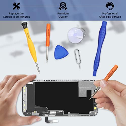 Yodoıt iPhone 11 Ekran Değiştirme Kiti COF Full HD LCD Ekran 3D Dokunmatik Sayısallaştırıcı Çerçeve Tam Meclisi ile