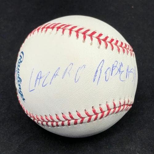 LAZARO ARMENTEROS imzalı beyzbol PSA / DNA Oakland Atletizm imzalı-İmzalı Beyzbol Topları