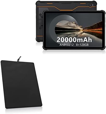 Oukitel Tablet RT2 Turuncu (10 inç) ile Uyumlu BoxWave Kılıfı - Kadife Kese, Oukitel Tablet RT2 Turuncu (10 inç)