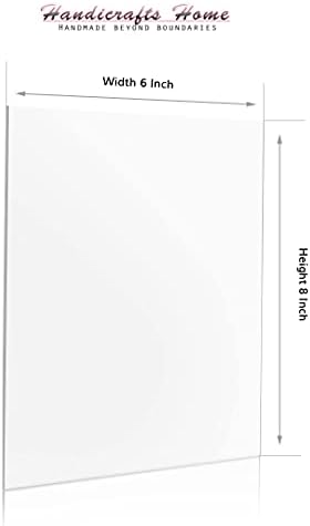 Resim Fotoğraf Çerçeveleri için el sanatları Ev Kırık Cam Değiştirme Sayfaları-2.0 mm Kalınlığında Ultra Şeffaf-Perspex