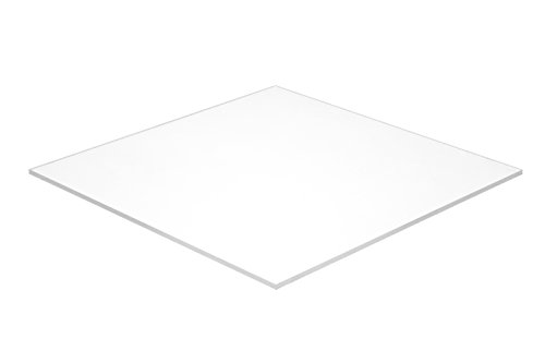 Falken Design WT3015-1-4/2436 Akrilik Beyaz Levha, Opak, 24 x 36, 1/4 Kalın