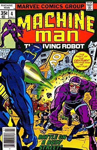 Makine Adam 4 FN; Marvel çizgi romanı / Jack Kirby