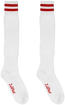 Luwınt Çizgili Futbol Çorap, yastık Uzun Spor Çorap Over-The-Buzağı Atletik Çorap Çocuklar Gençlik Yetişkinler için
