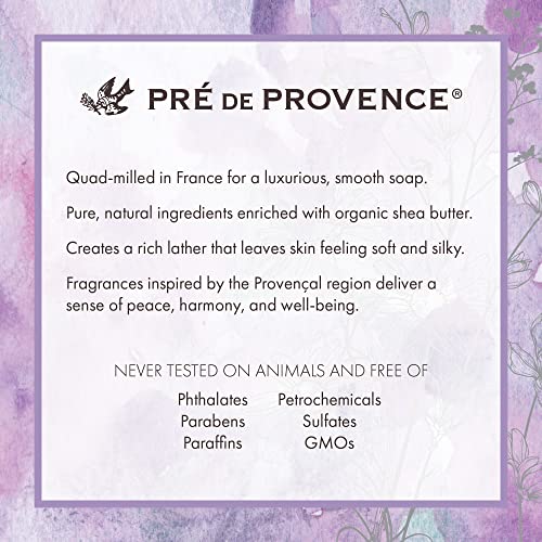 Provence Öncesi Zanaat Sabunu, Doğal Fransız Cilt Bakımı, Organik Shea Yağı ile Zenginleştirilmiş, Zengin, Pürüzsüz