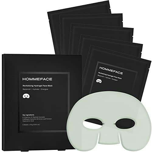 HommeFace Erkek 2 Adımlı Günlük Cilt Bakım Seti + 5 Yüz Maskesi Seti Paketi