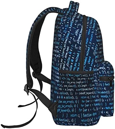 Sırt çantası Serin Kodlama Kodu dizüstü seyahat Sırt Çantaları Kolej Ruckasck Sırt Çantası okul çantası Erkek Kız
