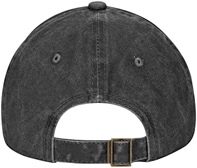 Bigfoot Şapka, Ayarlanabilir Yıkanmış Klasik Vintage Retro Pamuklu Denim beyzbol şapkası Erkekler Kadınlar için