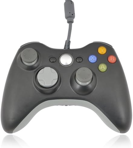 Dragonpad Kablolu USB Denetleyicisi (Siyah) PC ve Xbox 360 için