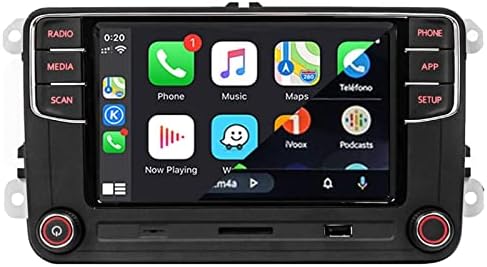 SCUMAXCON 6.5 Araba Stereo Carplay Android Otomatik Bluetooth RCD360 PROII FM USB SD OPS Golf Passat Caddy Jetta