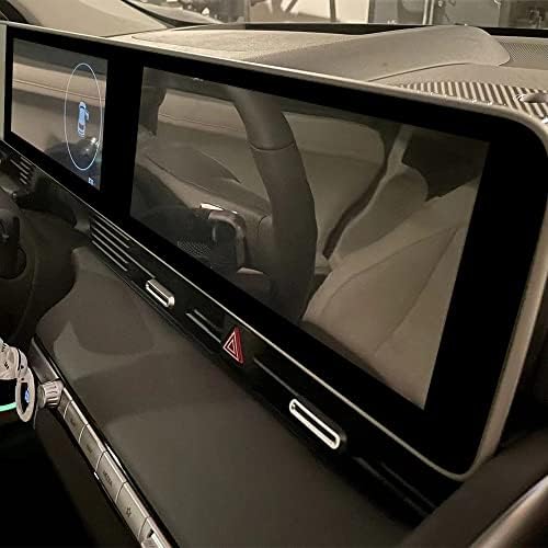 BestEvMod for Ionıq5 Ekran Çerçevesi Koruyucu Aksesuarları, Navigasyon Dokunmatik Ekran Brezel Hyundai Ionıq 5 2022