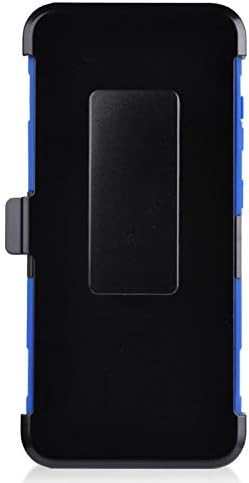 Eaglecell - Samsung Galaxy S20 6.2 (SM-G980) - Darbeye Dayanıklı telefon kılıfı w/Kemer Klipsi Kılıfı-CV1 Mavi