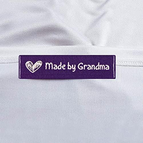 Büyükanne tarafından Yapılan Wunderlabel Moda Dokuma Polyester Yıkanabilir Şerit Etiket Giyim Konfeksiyon Kumaş Aksesuarları