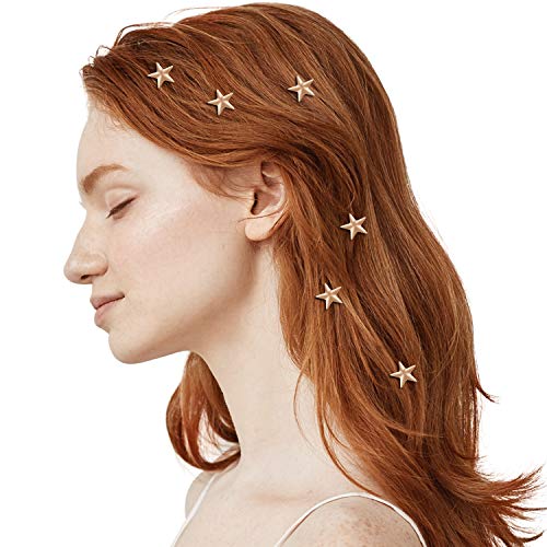 40 Adet Yıldız Spiral saç tokası Vintage Yıldız Gelin saç tokası Yıldız Spiral düğün saç tokası s Headpieces