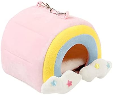 Sıçan Hamster Sıcak Yatak Ev Cusion Sevimli Oyuncak Yuva için Mini Küçük Hayvan Hamster Yatak Hamster Aksesuarları