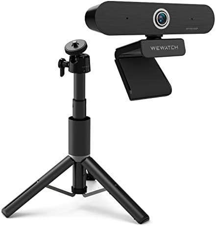 WEWATCH PCF2 1080P Webcam 2 Mikrofon, Otomatik Odaklama Webcam USB Bilgisayar Web Kamera, PS101 Ayarlanabilir Yükseklik