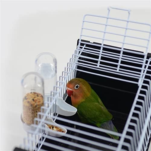 LEPSJGC Taşınabilir Pet Kuş Kafesi Papağan Seyahat Kafesi Taşıma Kemer Besleyici Hafif Küçük evcil hayvan taşıyıcı