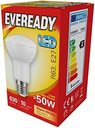 Eveready LED R63 E27 Ampul (7.8 w) (Sıcak Beyaz)