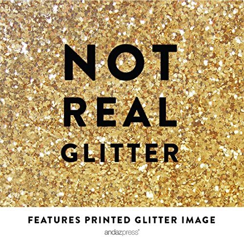 Andaz Basın Nane Yeşil Altın Glitter Baskı Düğün Koleksiyonu, Mini Kalp Etiket Çıkartmaları, Teşekkür Ederim, 75-Pack