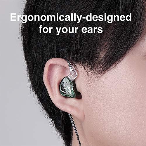 Sicanal TRN MT1 HiFi Kulaklık Çift Manyetik Dinamik Sürücü Spor kulak içi kulaklık Monitör Gürültü Iptal Kulaklık