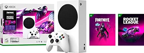 Microsoft Xbox Series S 512GB Tamamen Dijital Oyun Konsolu, Fortnite & Rocket League Paketi, Bir Xbox Kablosuz Denetleyici,