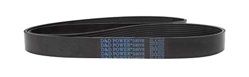 D & D PowerDrive 1223K26 Poli V Kayış, 26, Kauçuk