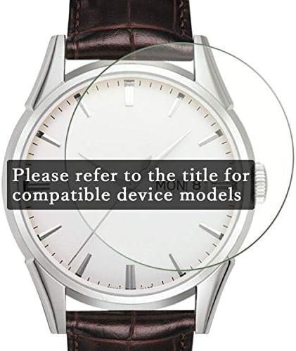 Synvy [3 Paket] Ekran Koruyucu ile Uyumlu İSVİÇRE ASKERİ ML 433 TPU Filmi Smartwatch akıllı saat Koruyucuları [Temperli