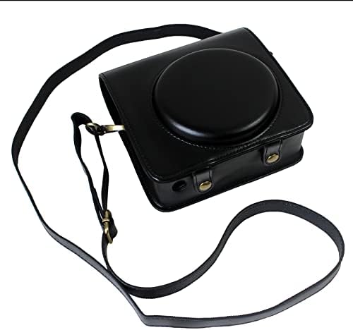 Rieibi Kare SQ6 Durumda, Koruyucu Kılıf için Fujifilm Instax Kare SQ6 Anında Kamera, PU Deri Kompakt Kapak ile Ayarlanabilir