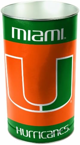 NCAA Miami Kasırgaları Çöp Sepeti