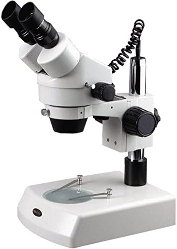 AmScope SM-2BX Profesyonel Binoküler Stereo Zoom Mikroskop, WH10x Oküler, 3.5 X-45X Büyütme, 0.7 X-4.5 X Zoom Objektif,