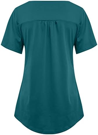 Kadın Dantelli Temel T Shirt Rahat Fit Büyük Boy Bluz Gömlek Kısa Kollu Dantel V Boyun Boyun Spandex T Shirt 2023