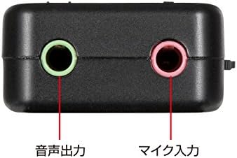 Sanwa Kaynağı USB ses dönüştürücü Adaptör 3.5 mm Stereo Mini Fiş USB A MM-ADUSB3